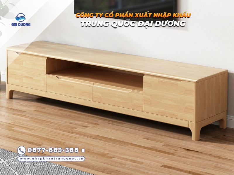 Kệ tivi gỗ công nghiệp Trung Quốc