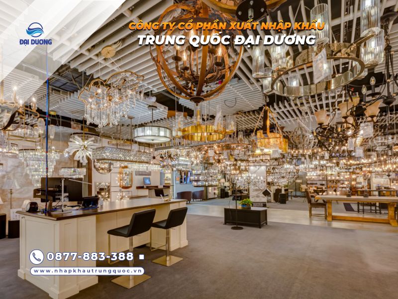 Lợi ích khi nhập đèn trang trí từ Trung Quốc