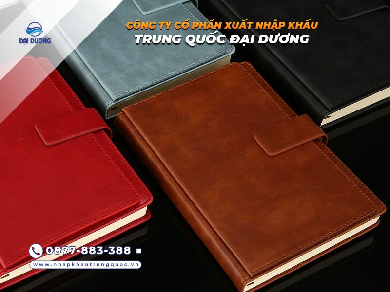Sổ tay bìa da Trung Quốc (Leather Cover Notebook)