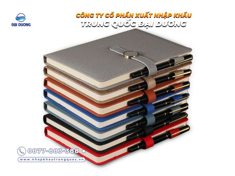 Sổ tay bìa vải Trung Quốc (Fabric Cover Notebook)