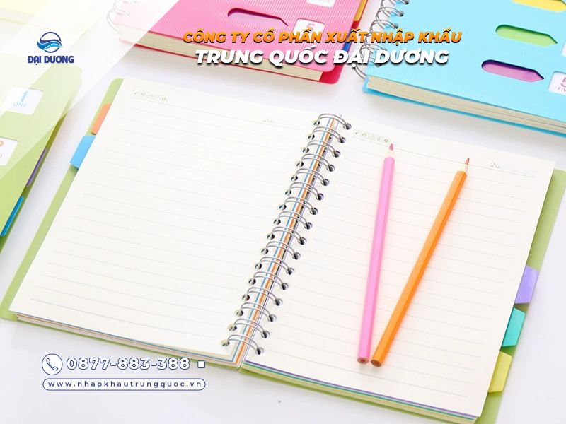 Sổ tay lò xo Trung Quốc (Spiral Notebook)