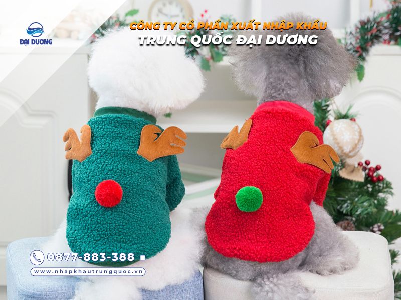 Đồ lễ hội cho chó mèo từ Trung Quốc