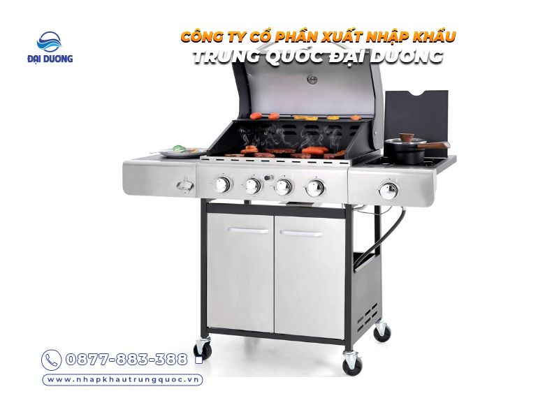 Bếp nướng BBQ dùng gas Trung Quốc