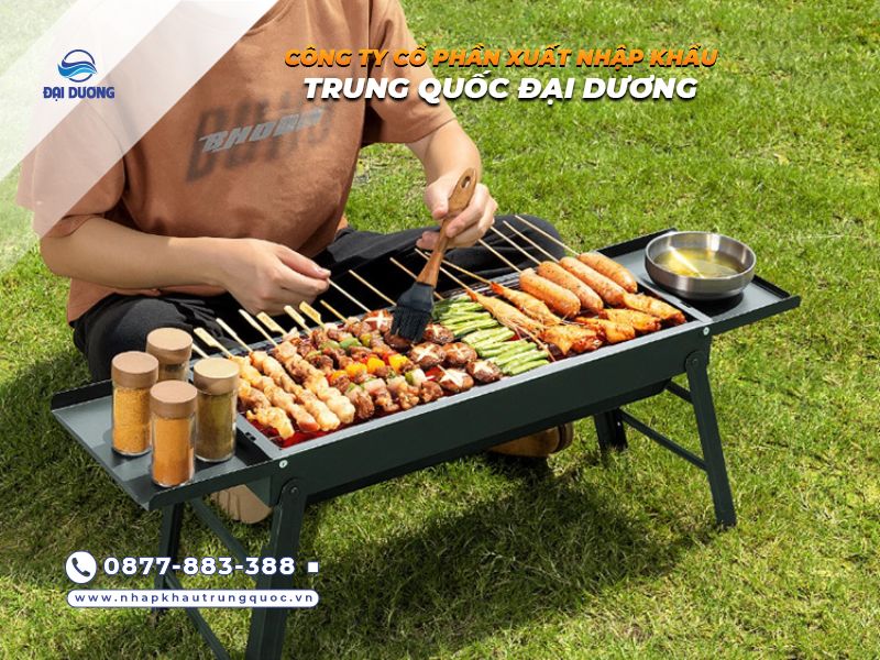 Bếp nướng BBQ than hoa Trung Quốc
