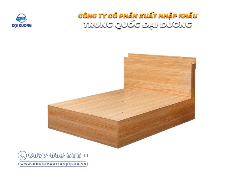 Giường gỗ MDF Trung Quốc