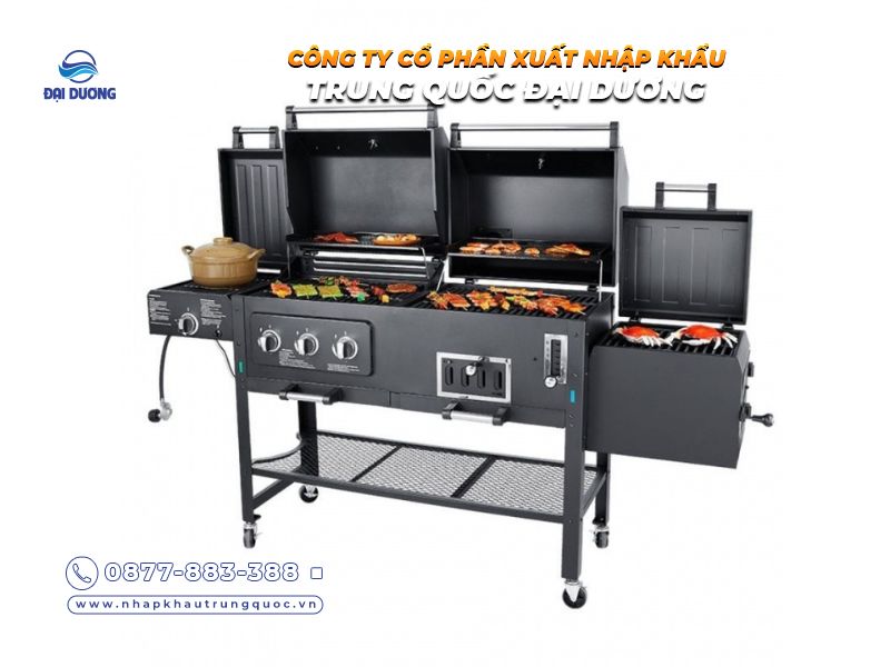 Lò nướng BBQ ngoài trời cao cấp Trung Quốc
