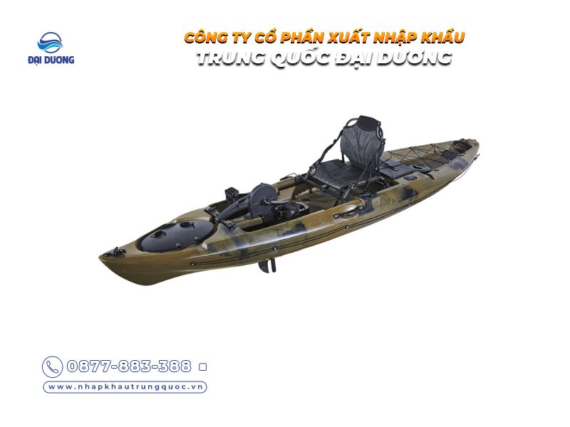 Thuyền kayak bàn đạp chân Trung Quốc