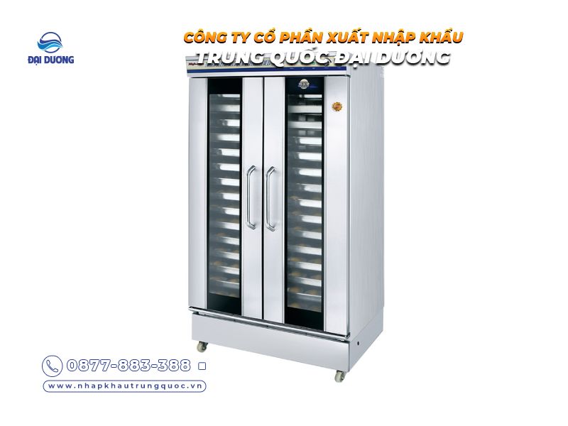 Tủ ủ bột từ Trung Quốc