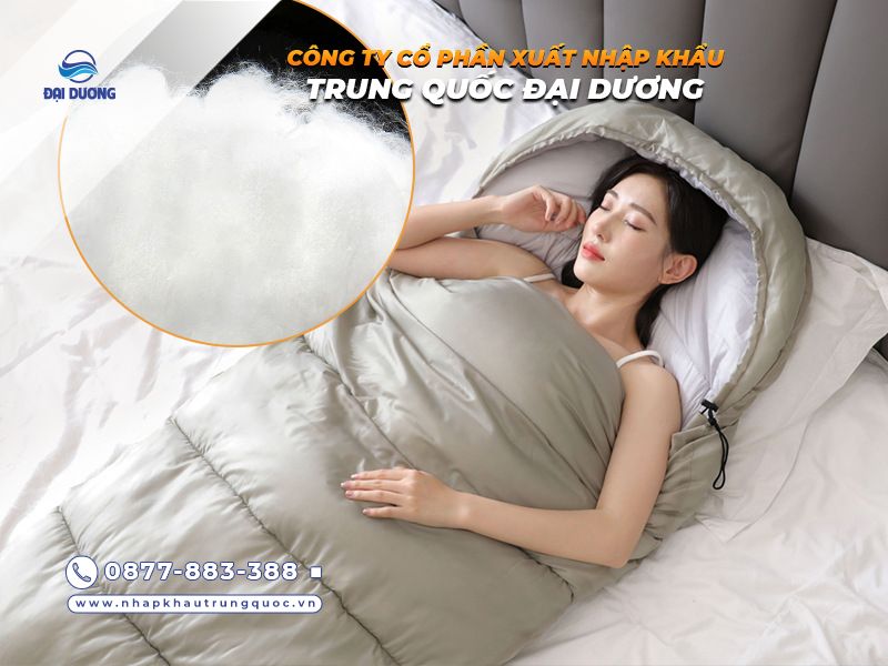 Túi ngủ bông cotton từ Trung Quốc