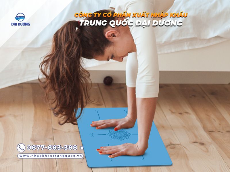 Vì sao thảm tập yoga Trung Quốc được nhiều người quan tâm