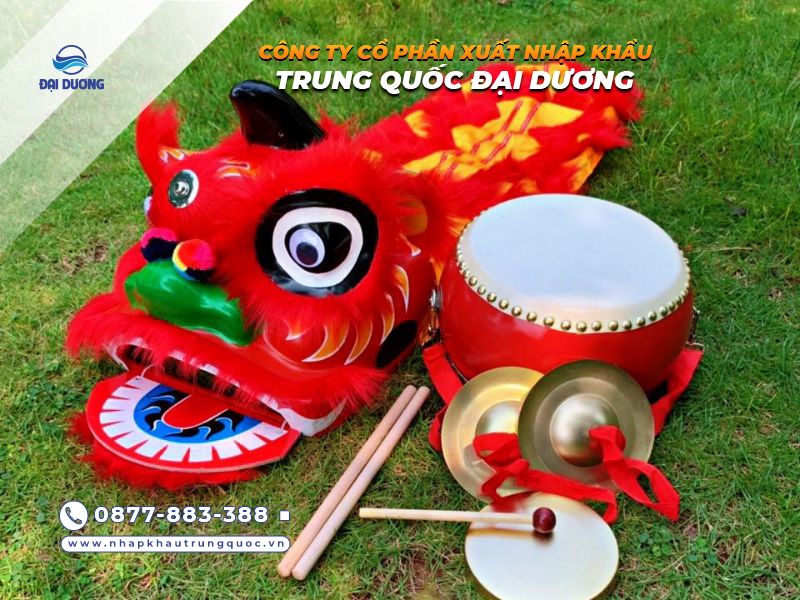 Kinh nghiệm nhập đồ múa lân Trung Quốc
