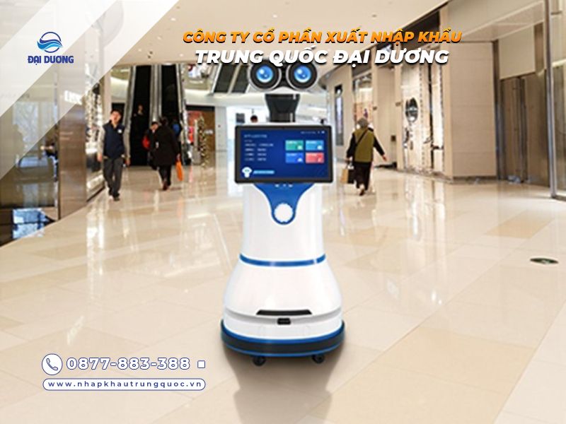Kinh nghiệm nhập robot giám sát an ninh Trung Quốc
