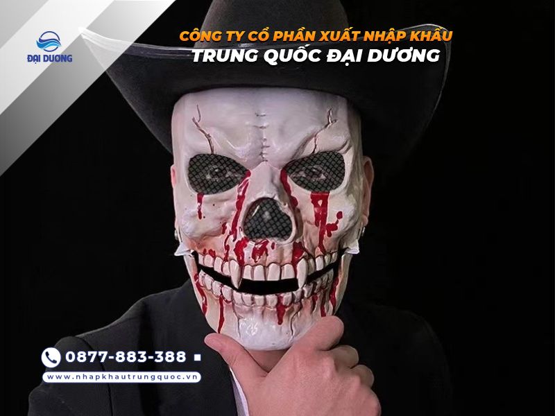 Mặt nạ Halloween ma quỷ cổ điển