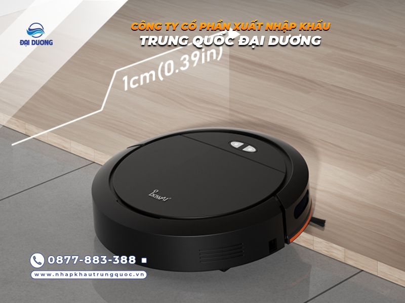 Robot hút bụi lau nhà 2 trong 1 Trung Quốc