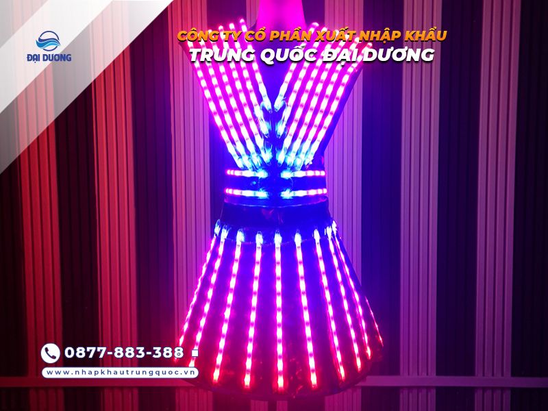 Trang phục LED từ Trung Quốc