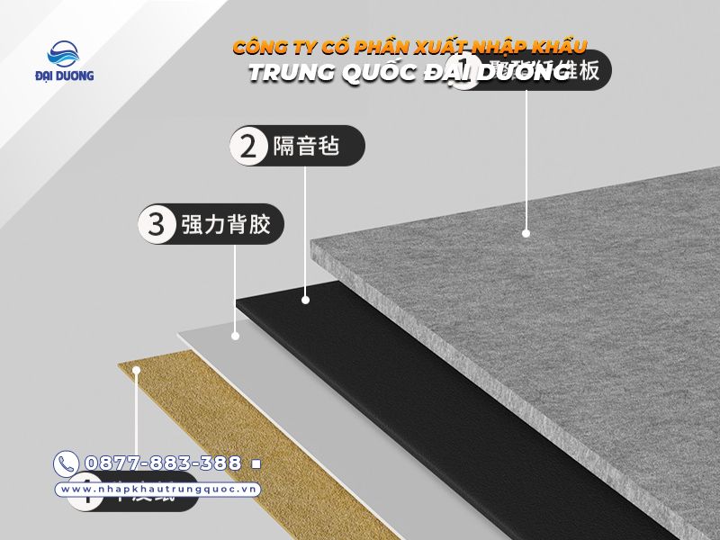 Kinh nghiệm nhập tấm cách âm Trung Quốc về Việt Nam