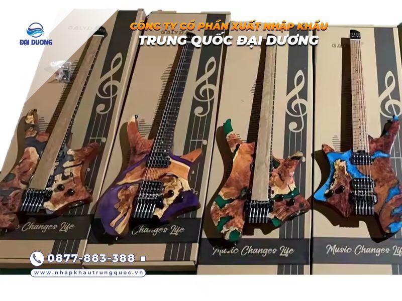 Phân loại đàn guitar điện Trung Quốc theo phân khúc khách hàng