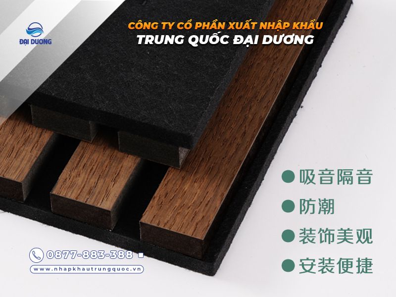 Tấm cách âm từ Trung Quốc là gì