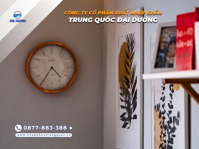 Cách chọn đồng hồ treo tường Trung Quốc phù hợp với ngôi nhà