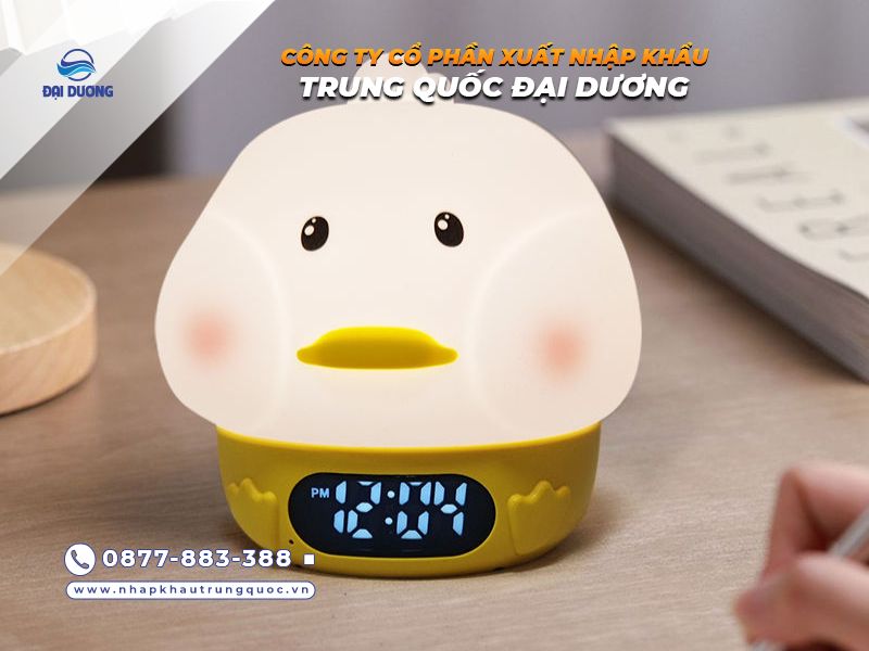 Đồng hồ mini trang trí bàn học, bàn làm việc