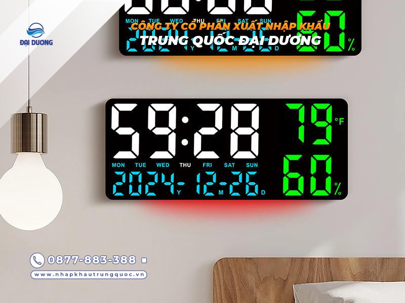 Đồng hồ treo tường thông minh