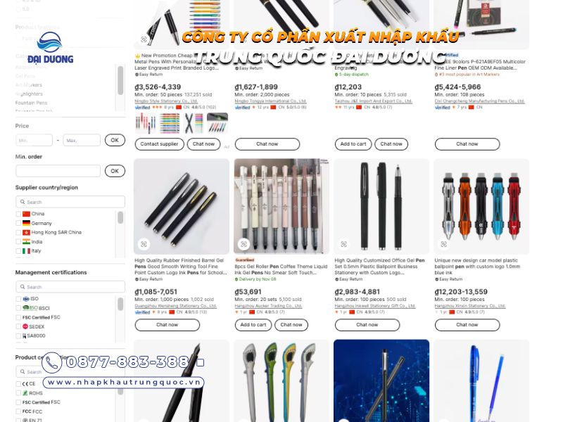 Bút máy cao cấp phân khúc cao