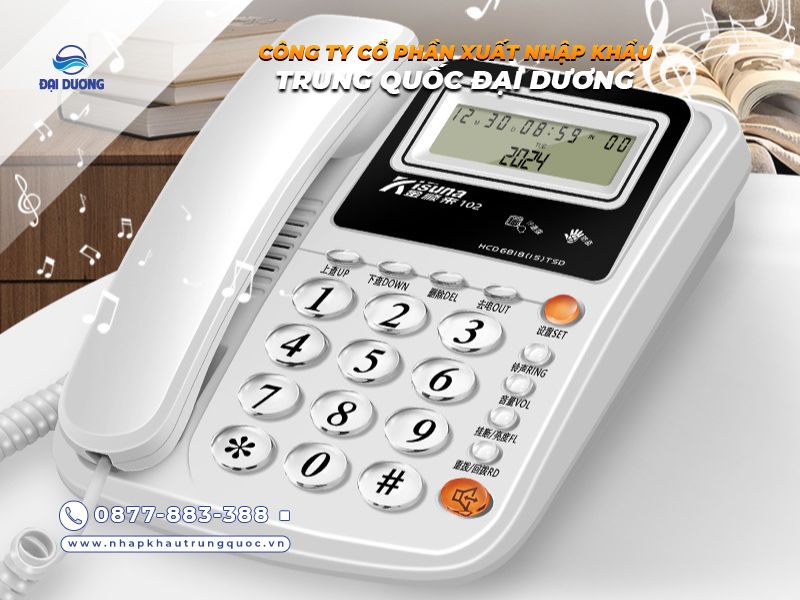 Điện thoại bàn gia đình từ Trung Quốc