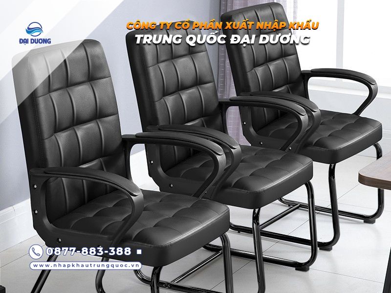 Lưu ý khi nhập ghế văn phòng Trung Quốc