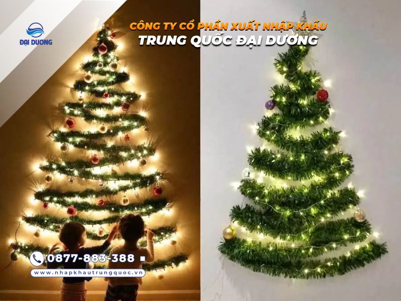 Cây thông treo tường