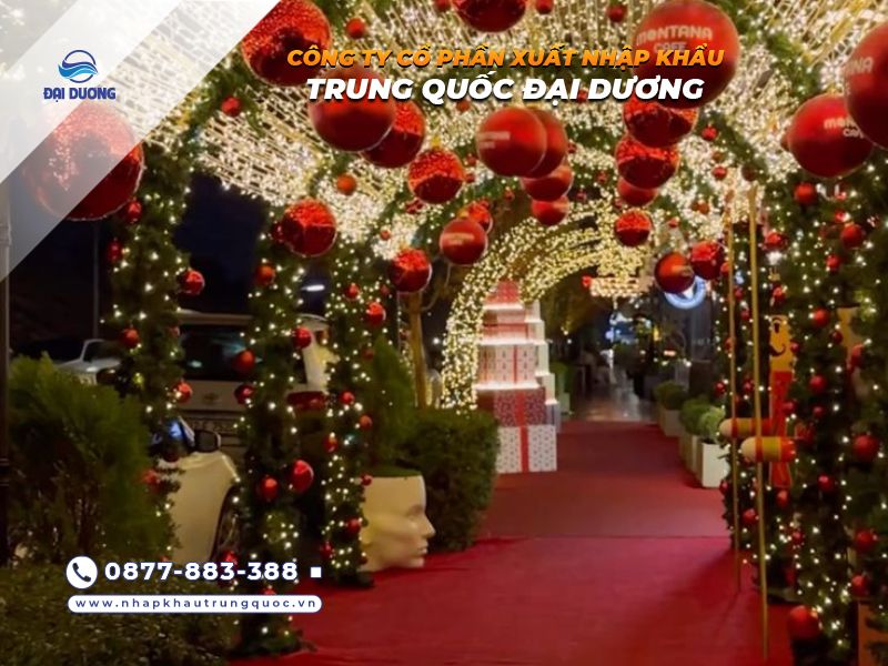 Concept “Way to Heaven” trang trí giáng sinh