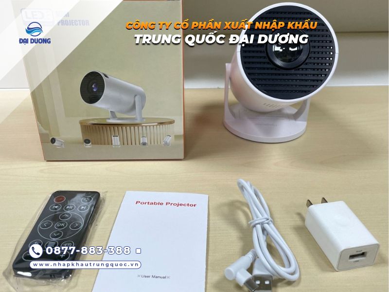 Máy chiếu LED mini giá rẻ Trung Quốc