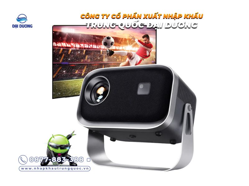 Máy chiếu thông minh chạy Android TV Trung Quốc