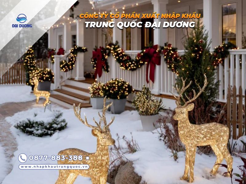 Tại sao lại trang trí Giáng Sinh cho khuôn viên nhà