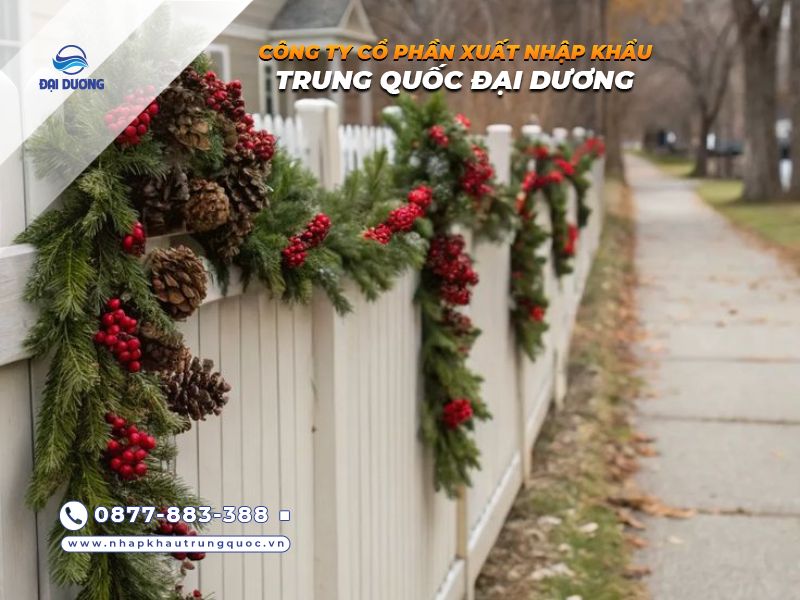 Vòng nguyệt quế & phụ kiện treo ngoài trời