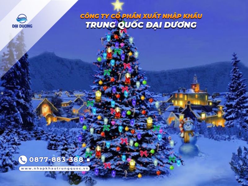 XNK Đại Dương – Dịch vụ nhập cây thông Trung Quốc giá sỉ uy tín hàng đầu