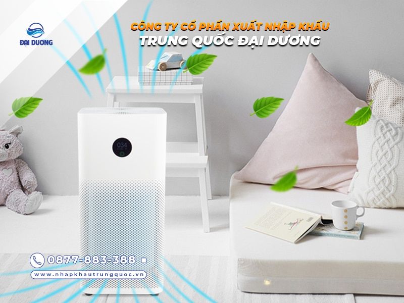 Máy lọc không khí Xu hướng công nghệ & cách nhập hàng từ Trung Quốc 