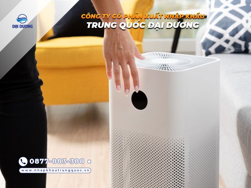 Máy lọc không khí Xu hướng công nghệ & cách nhập hàng từ Trung Quốc 