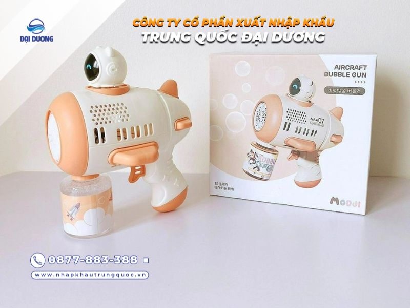 Kinh doanh súng bắn bong bóng đại bác từ Trung Quốc 