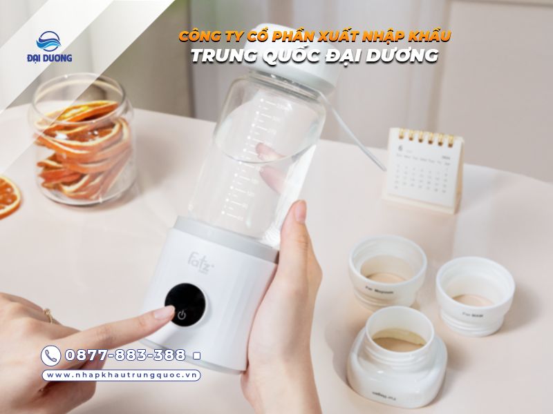 Kinh nghiệm nhập bình đun nước pha sữa đa năng cho bé từ Trung Quốc