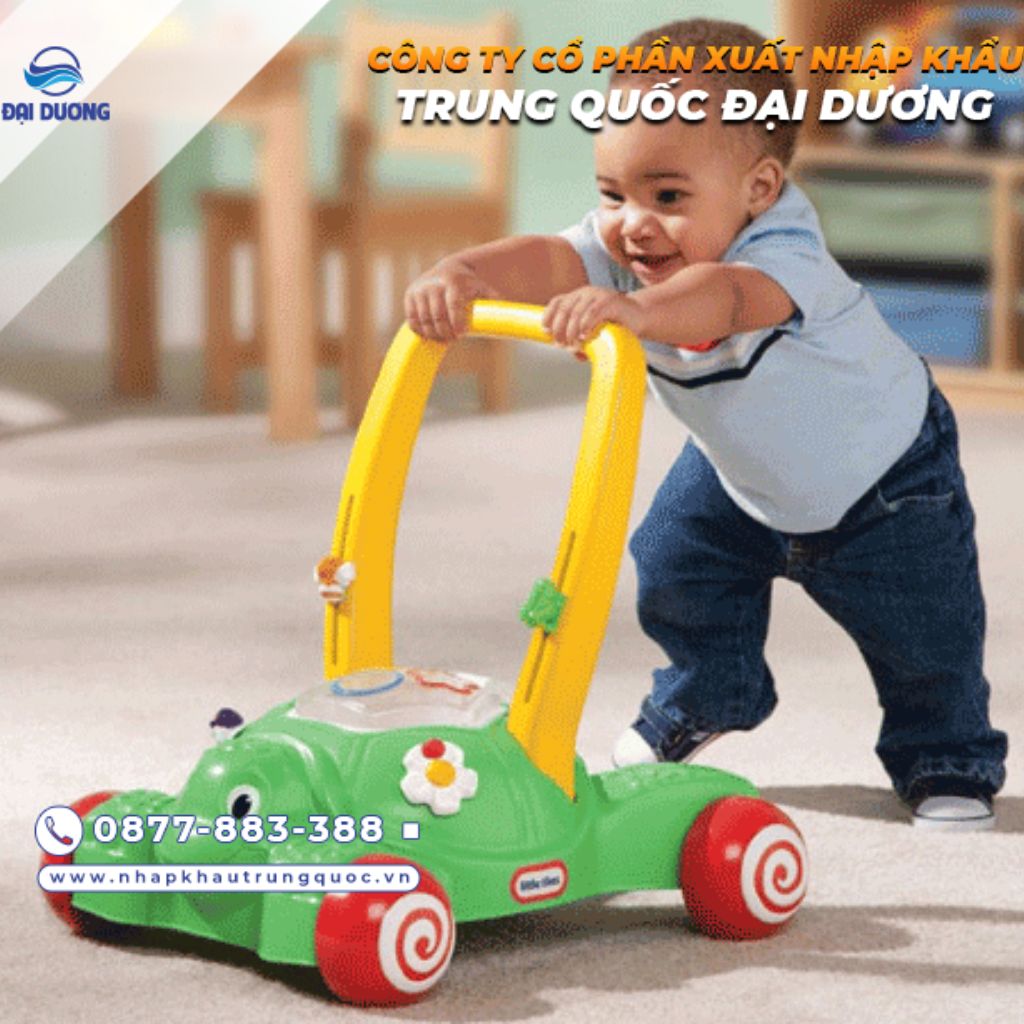 Kinh nghiệm nhập hàng xe tập đi đa năng cho bé từ Trung Quốc