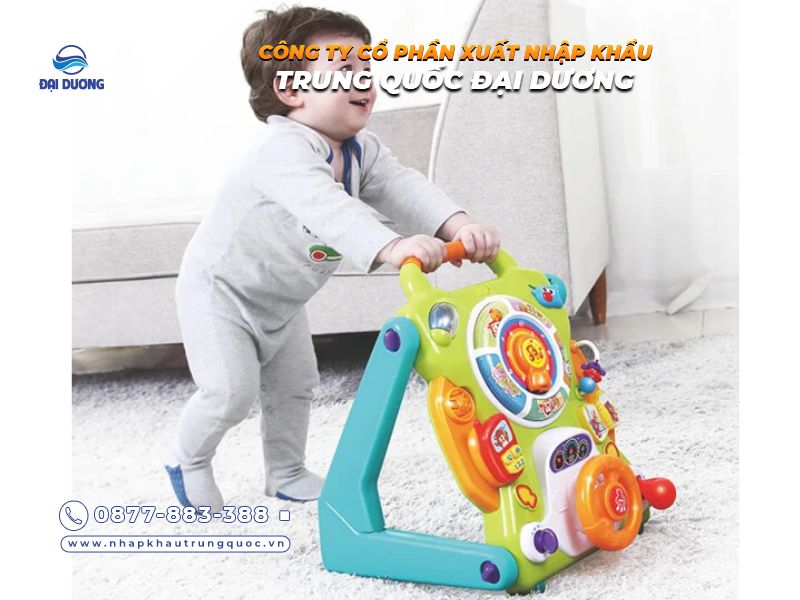Kinh nghiệm nhập hàng xe tập đi đa năng cho bé từ Trung Quốc 