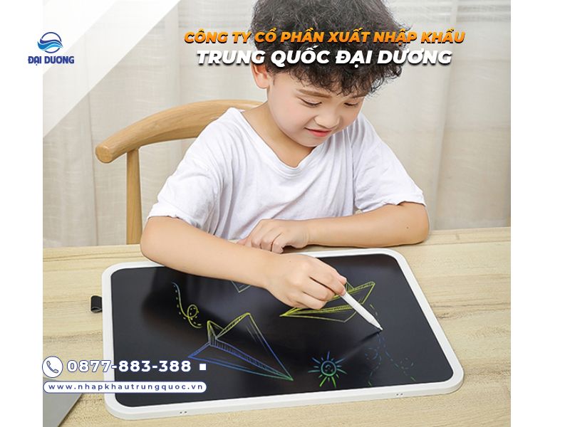 Kinh nghiệm nhập sỉ bảng vẽ tự xóa màn hình LCD Trung Quốc