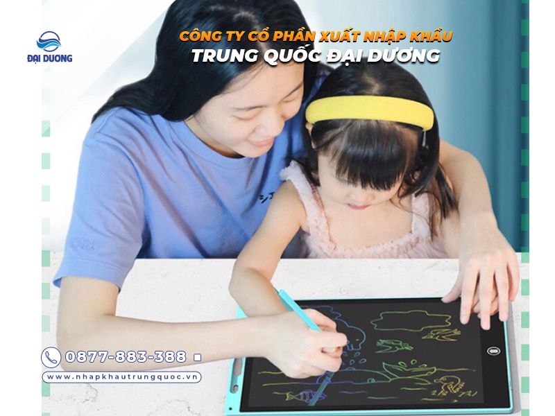 Kinh nghiệm nhập sỉ bảng vẽ tự xóa màn hình LCD Trung Quốc