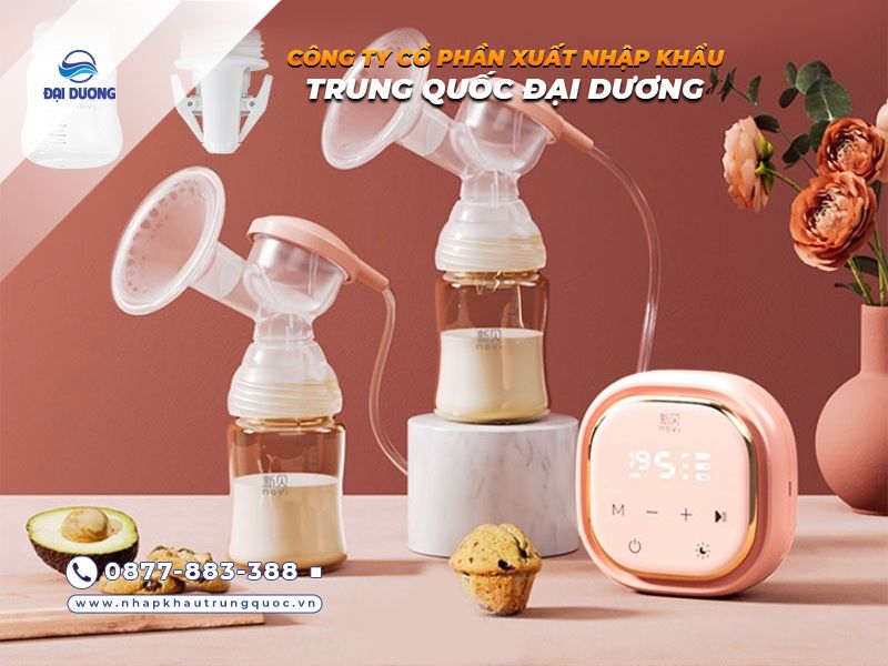 Máy hút sữa điện đôi từ Trung Quốc có thực sự tiện lợi