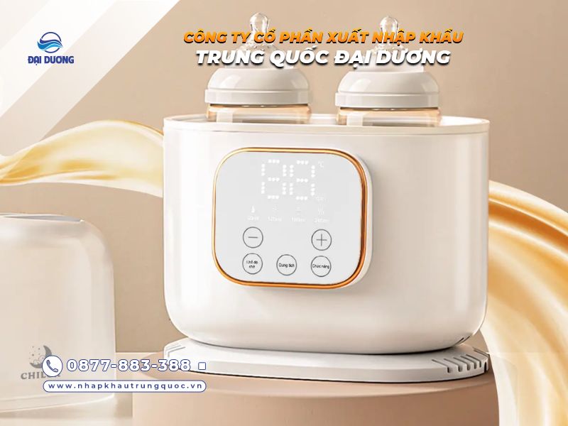 Nguồn hàng máy hâm sữa nội địa Trung Quốc