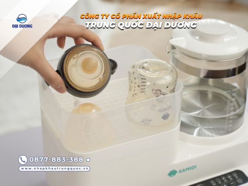 Nguồn hàng máy hâm sữa nội địa Trung Quốc