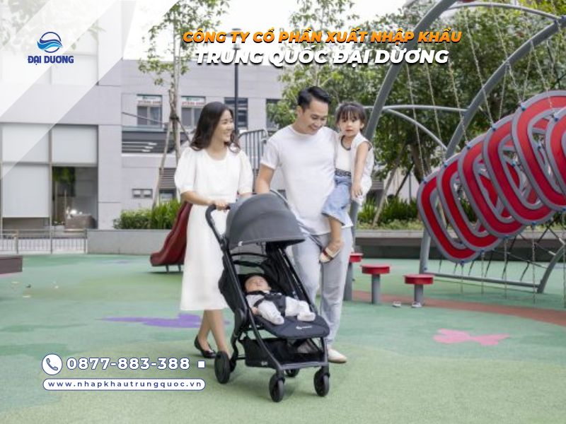 Nguồn hàng xe đẩy gấp gọn du lịch cho bé từ Trung Quốc