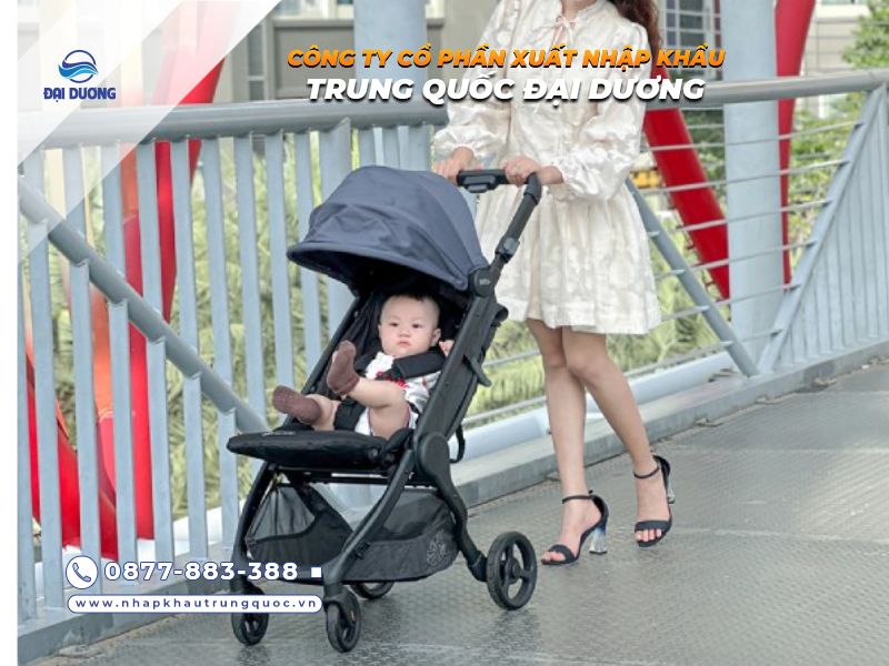 Nguồn hàng xe đẩy gấp gọn du lịch cho bé từ Trung Quốc