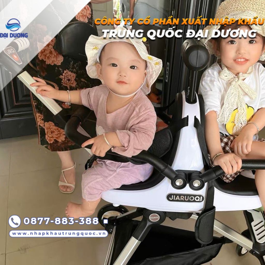 Nguồn hàng xe đẩy gấp gọn du lịch cho bé từ Trung Quốc