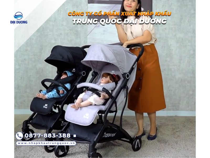 Nguồn hàng xe đẩy gấp gọn du lịch cho bé từ Trung Quốc